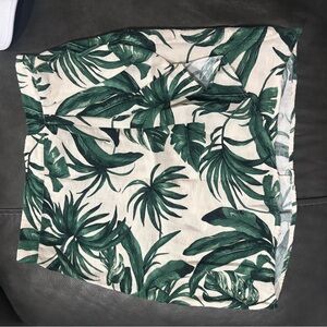 Tropical Linen Skirt